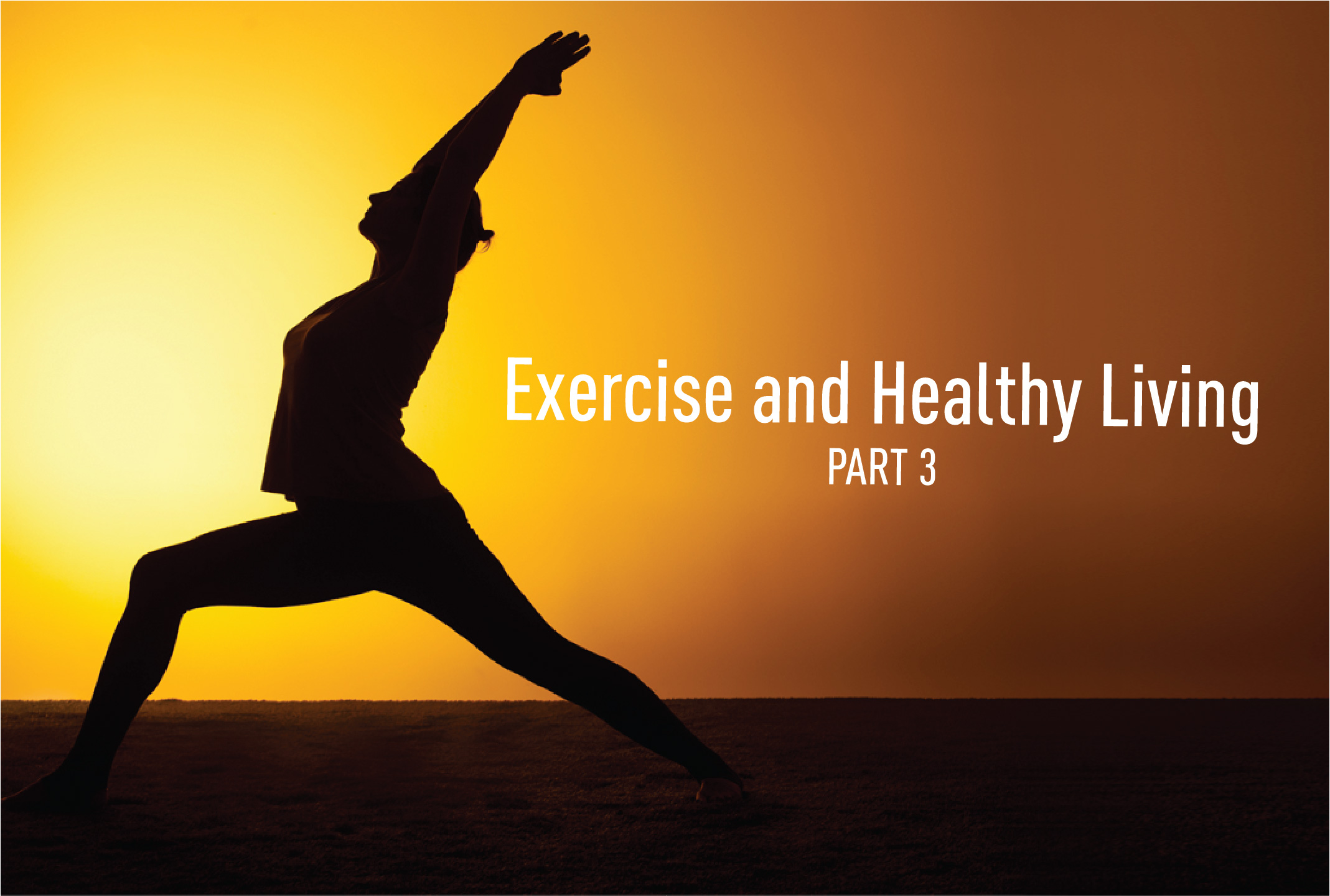 Exercise and Healthy Living Part 3 - Arshi Haider